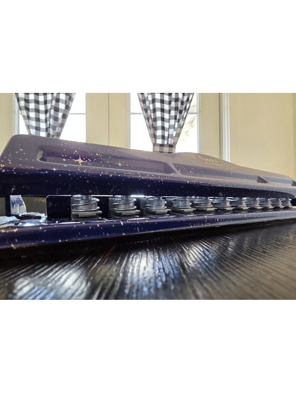 Happy Planner Big Punch Celestial Blue 11 Hole Mushroom Punch EUC